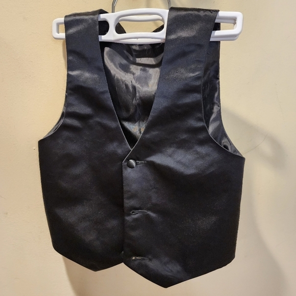 Black Kids Smoking Blazer with Vest size 7 - Picture 5 of 9